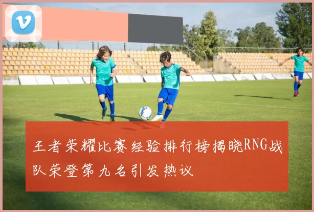 王者荣耀比赛经验排行榜揭晓RNG战队荣登第九名引发热议
